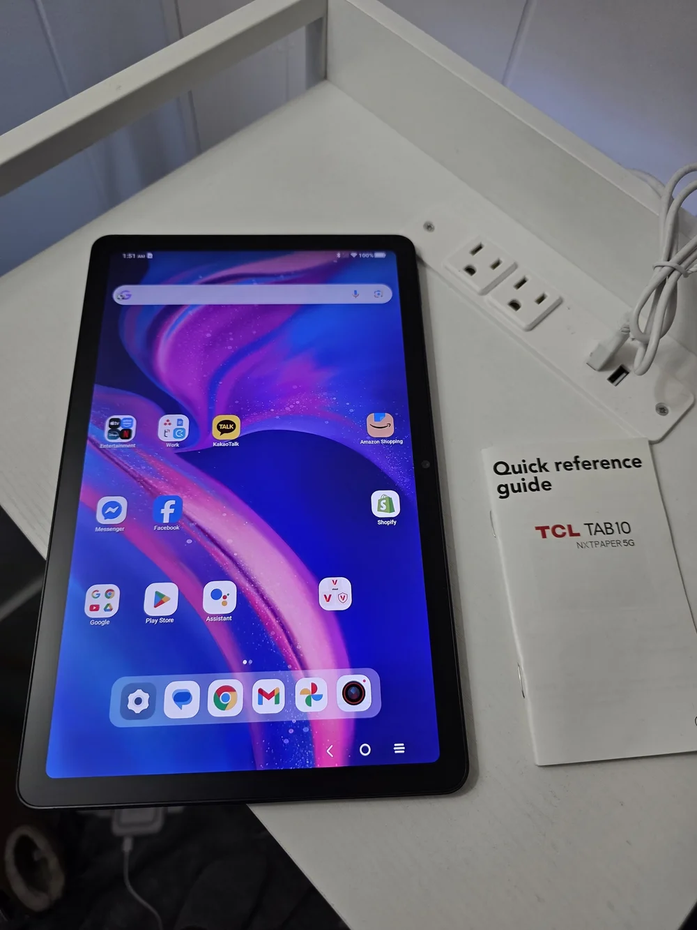TCL TAB10 NXTPAPER 5G 128GB tablet